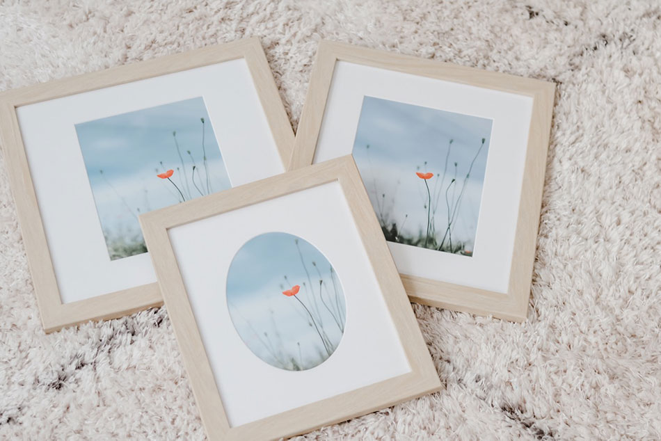 Custom Photo Mats with Text: Personalize Your Photos and Frames —  Typothecary Letterpress