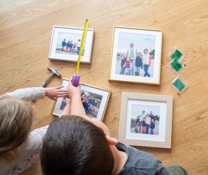 How To Create A Beautiful Wall Collage Of Picture Frames