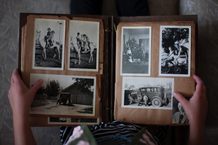 Framing Old Photos: Old photobook