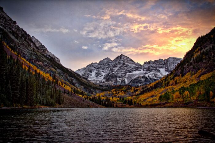 Sunset in the Mountains, Rocky Mountain National Park, Colorado - Stanton  Champion