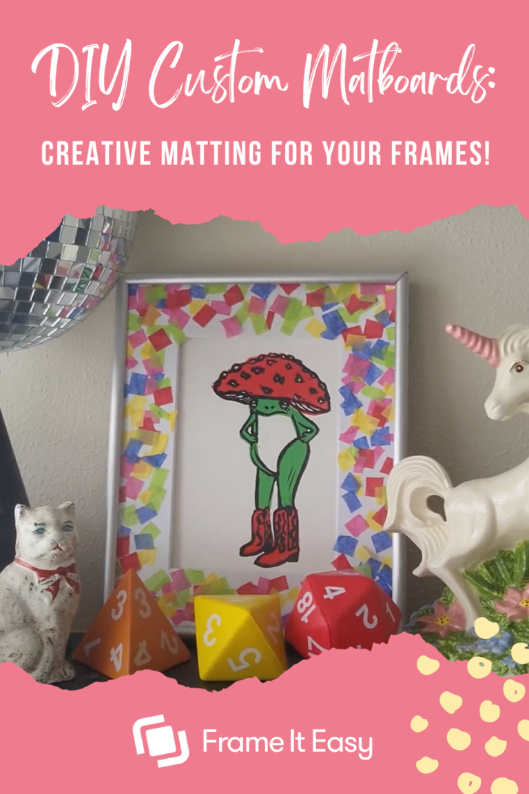 Custom Matboard: DIY Creative Matting For Your Frames