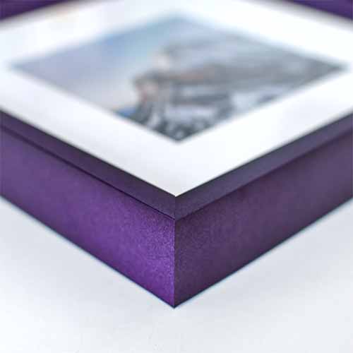 purple picture frame Mystic in Violet