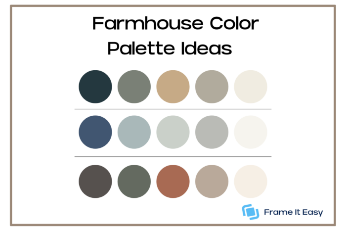 Farmhouse Color Palette Ideas