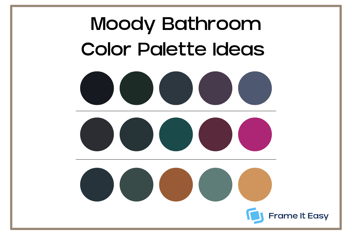 Mood Bathroom Color Palette