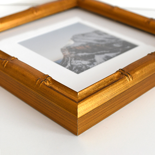 Gold picture frame