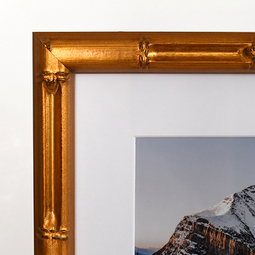 Ornate Gold Picture frame in gold