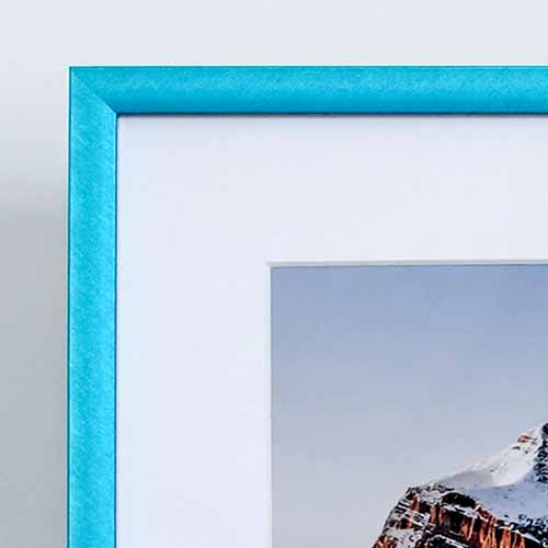 blue picture frame