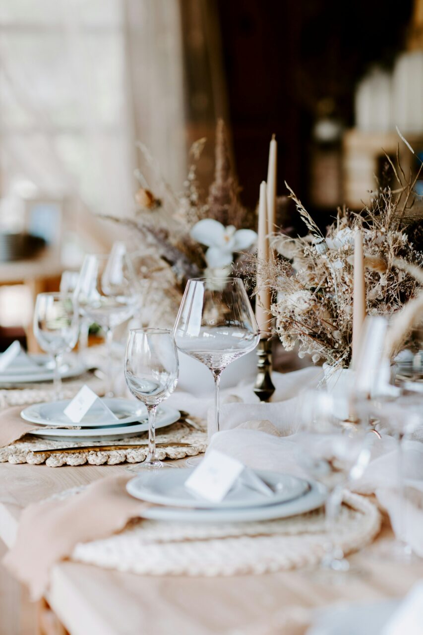 holiday tablescape 