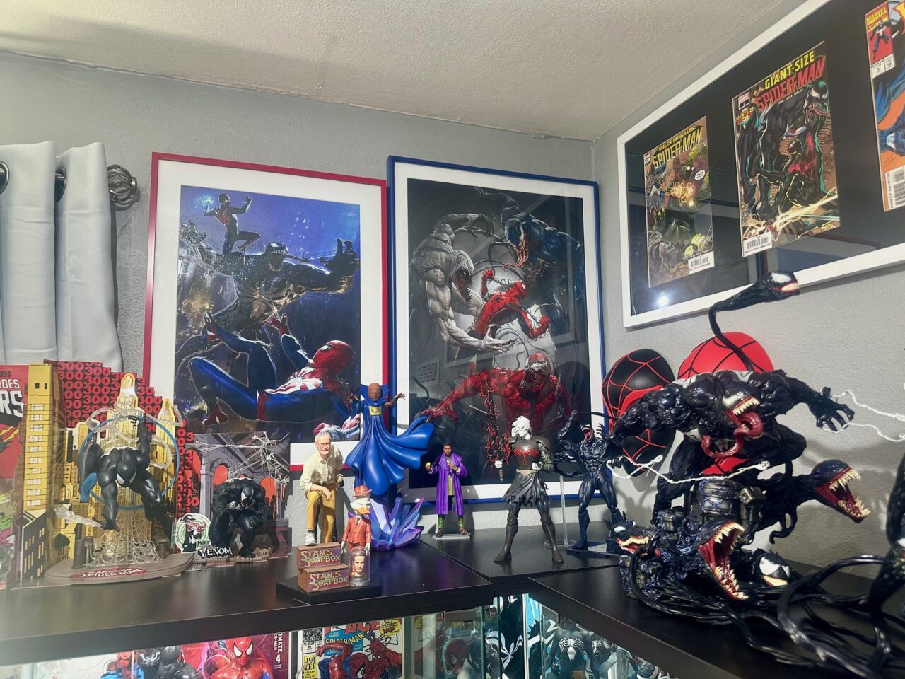 framed comic books