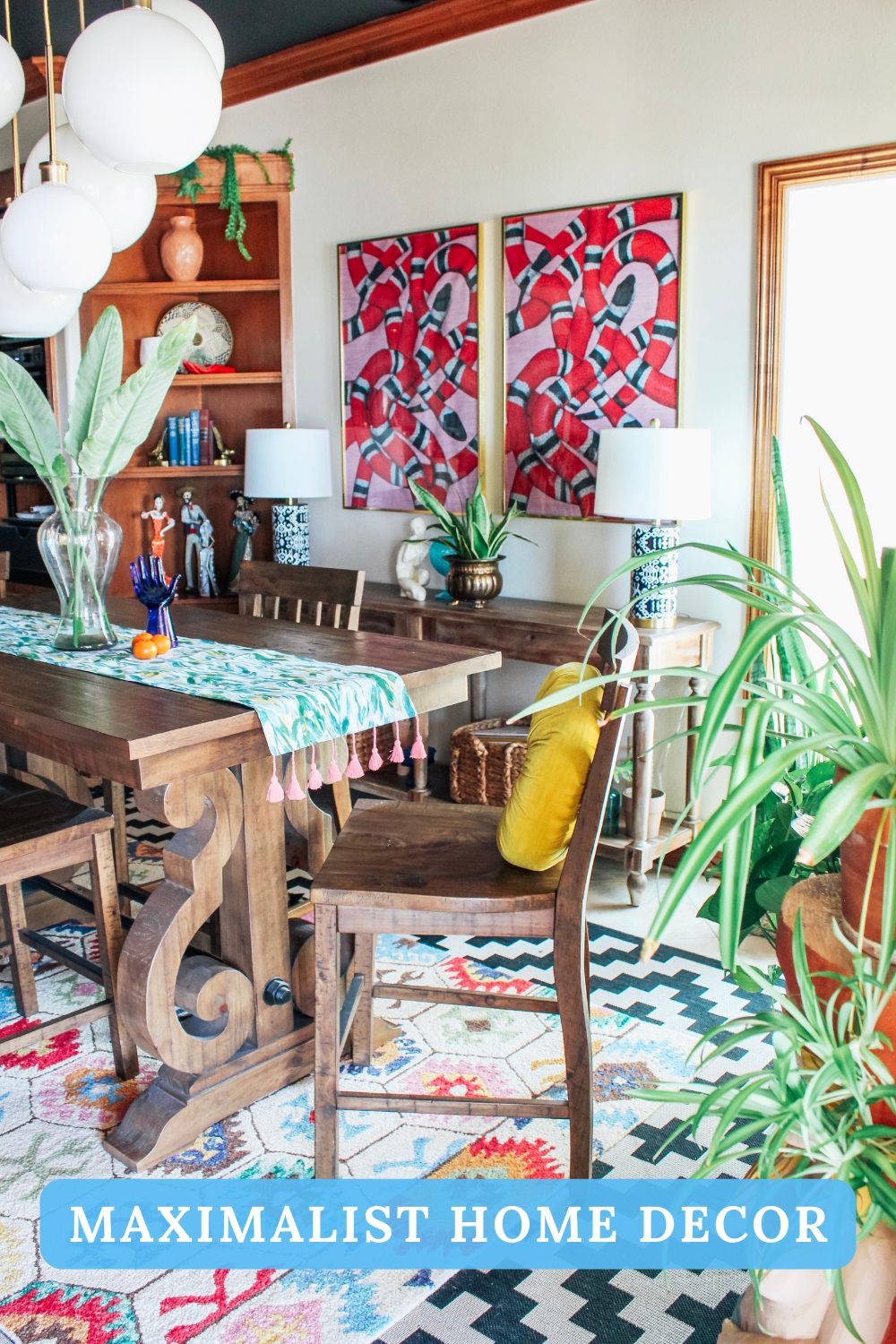 maximalist home decor